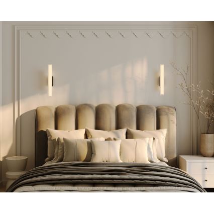MAXLIGHT W0365 - LED væglampe til badeværelse FAYETTE LED/12W/230V 61 cm IP44 sort