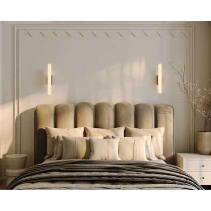 MAXLIGHT W0366 - LED væglampe til badeværelse FAYETTE LED/12W/230V 61 cm IP44 guldfarvet