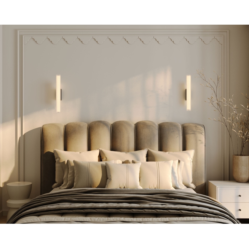 MAXLIGHT W0366 - LED væglampe til badeværelse FAYETTE LED/12W/230V 61 cm IP44 guldfarvet