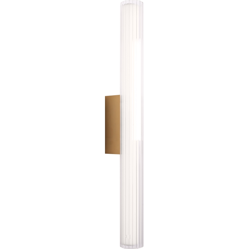 MAXLIGHT W0366 - LED væglampe til badeværelse FAYETTE LED/12W/230V 61 cm IP44 guldfarvet