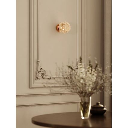 MAXLIGHT W0443 - Væglampe RITA 1xG9/5W/230V guld