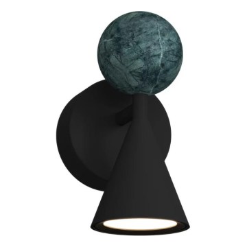 MAXLIGHT W0444 - LED væglampe BINGO LED/8W/230V CRI 92 sort/grøn