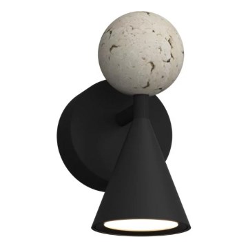 MAXLIGHT W0445 - LED Væglampe BINGO LED/8W/230V CRI 92 sort/beige