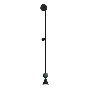 MAXLIGHT W0446 - LED væglampe BINGO LED/8W/230V CRI 92 sort/grøn