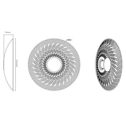 MAXLIGHT W0457 - LED Væglampe MISAKI LED/6W/230V CRI 95 beige