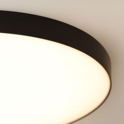 LED Badeværelsesloftlampe med sensor MAYA LED/13W/230V Ø 33 cm IP44 sort