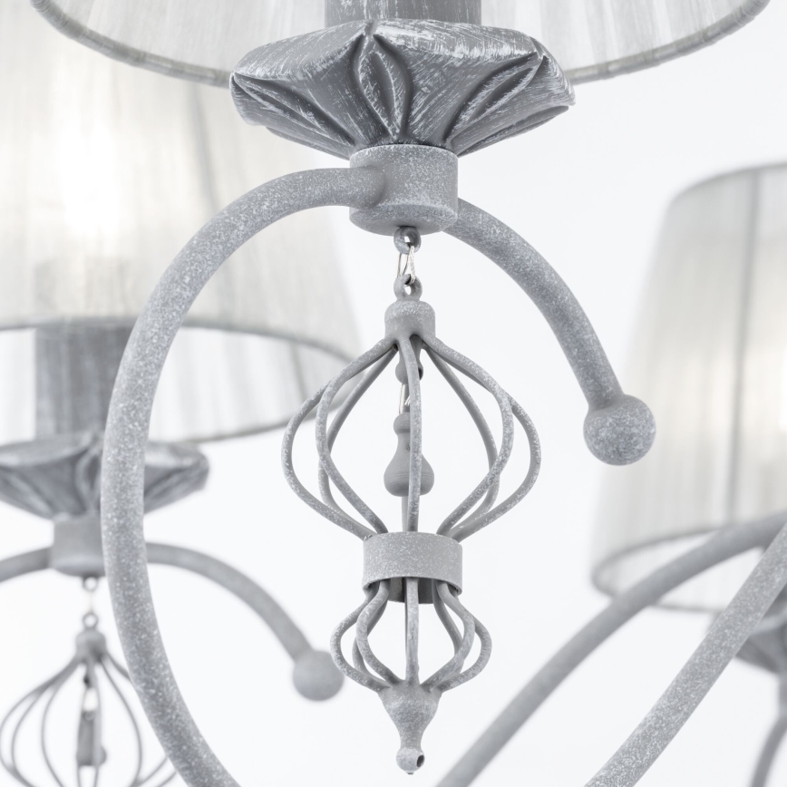 Maytoni ARM154-06-S - Lysekrone m. kædeophæng MONSOON 6xE14/40W/230V