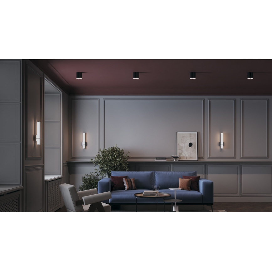 Maytoni C010CL-01B - Spotlampe FOCUS 1xGU10/50W/230V sort
