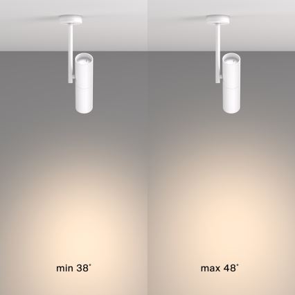 Maytoni C020CL-01W - Spotlampe ELTI 1xGU10/50W/230V hvid