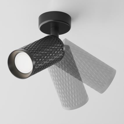 Maytoni C034CL-01B - Spotlampe FOCUS 1xGU10/10W/230V sort