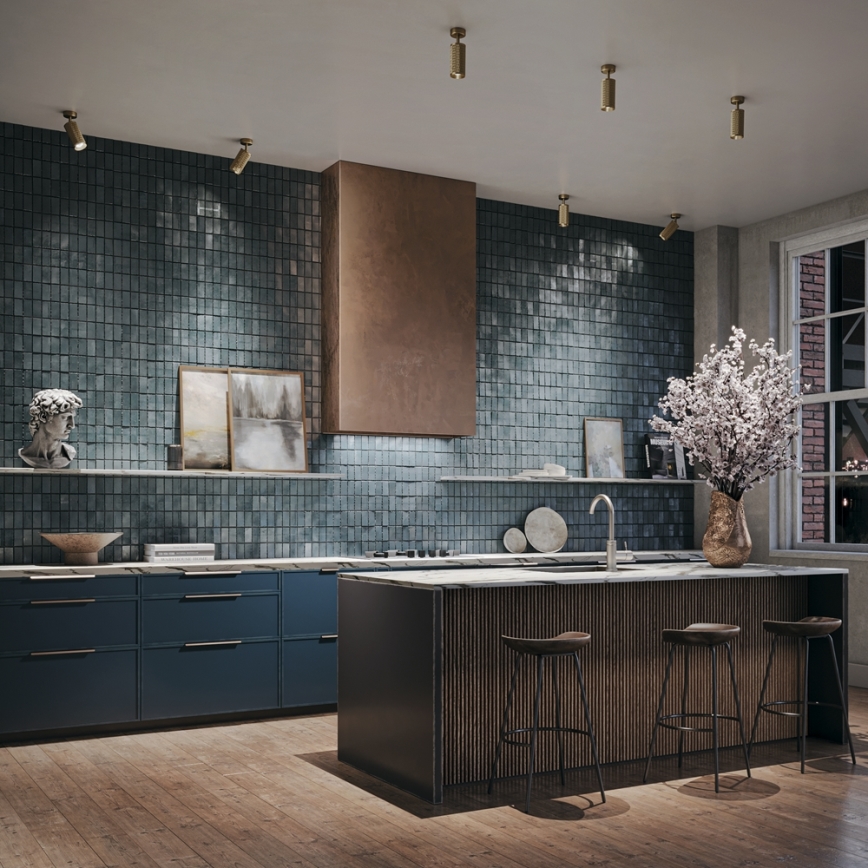 Maytoni C034CL-01G - FOCUS spotlampe 1xGU10/10W/230V guld