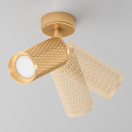 Maytoni C034CL-01G - FOCUS spotlampe 1xGU10/10W/230V guld