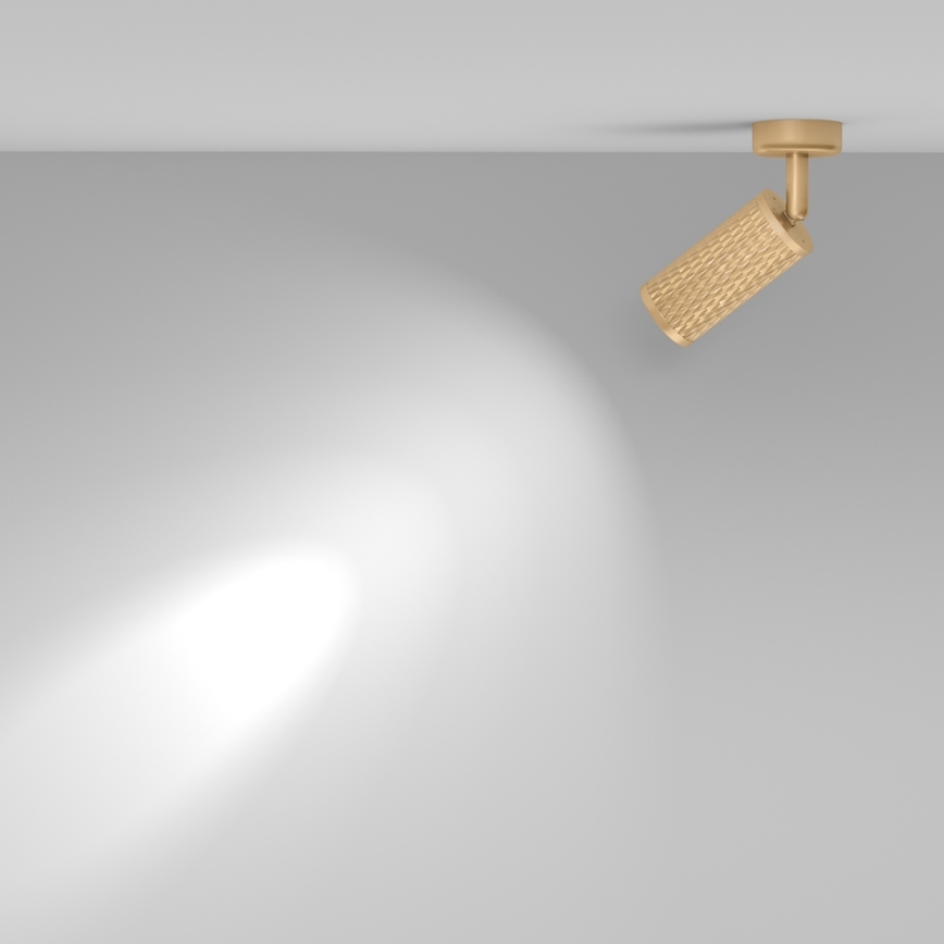 Maytoni C034CL-01G - FOCUS spotlampe 1xGU10/10W/230V guld