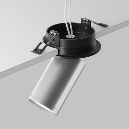 Maytoni C048CL-U-1BS - Indbygningsspot FOCUS 1xGU10/10W/230V mat krom