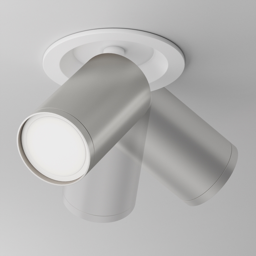 Maytoni C048CL-U-1WS - Indbygningsspot FOCUS 1xGU10/10W/230V skinnende krom