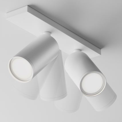 Maytoni C051CL-U-2W - Spotlampe FOCUS 2xGU10/10W/230V hvid