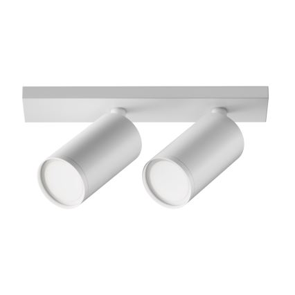 Maytoni C051CL-U-2W - Spotlampe FOCUS 2xGU10/10W/230V hvid