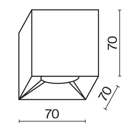 Maytoni C065CL-L12B3K - LED spotlampe ALFA LED/12W/230V CRI 90 sort