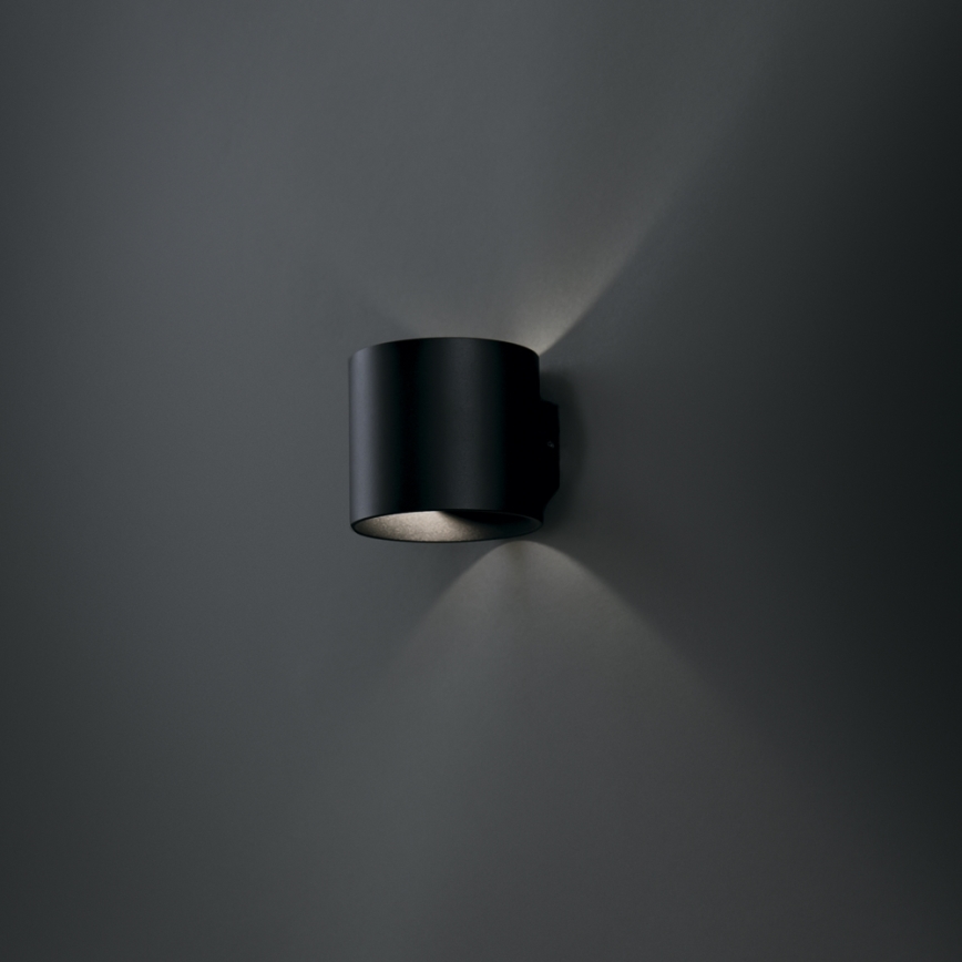 Maytoni C066WL-01B - Væglampe ROND 1xG9/50W/230V sort