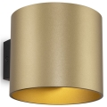 Maytoni C066WL-01MG - Væglampe ROND 1xG9/50W/230V guldfarvet