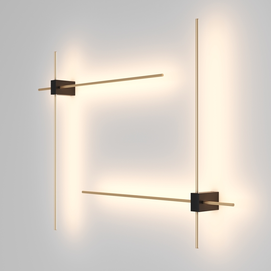 Maytoni C070WL-L12GB3K - LED væglampe PARS LED/12W/230V CRI 90 sort