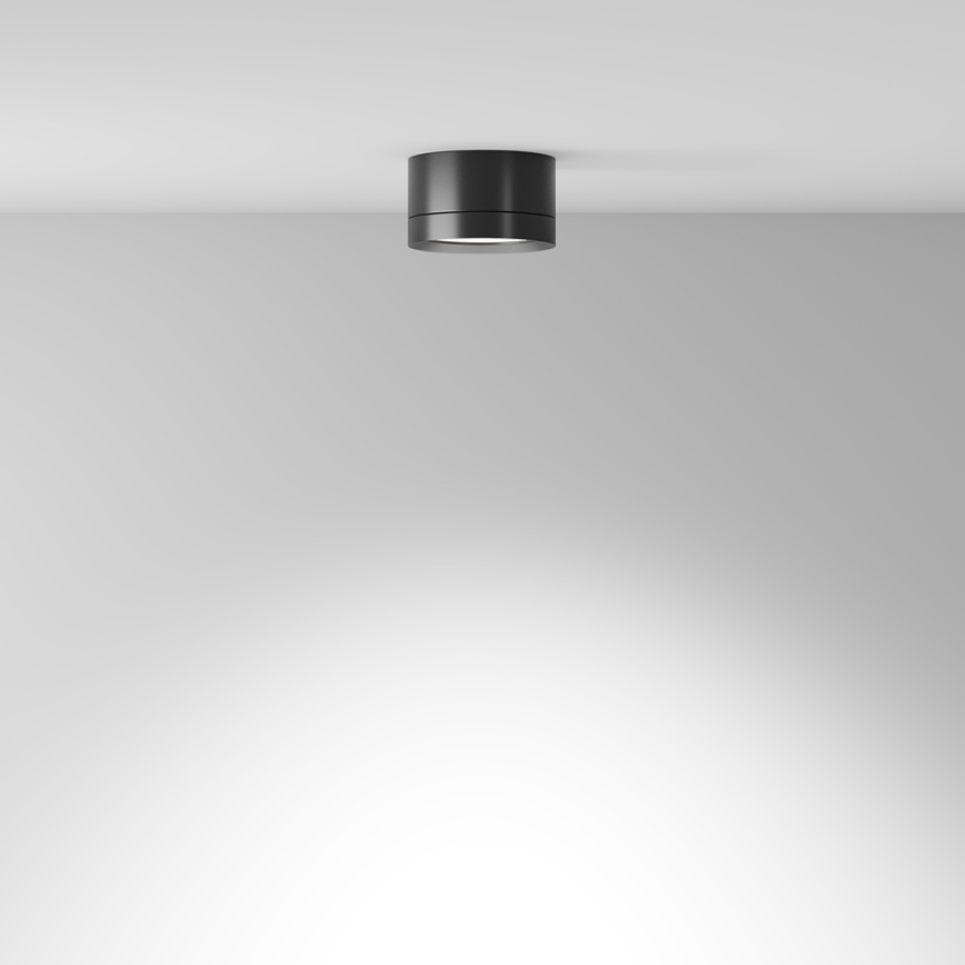 Maytoni C086CL-GX53-SRD-B - Spotlampe HOOP 1xGX53/15W/230V sort