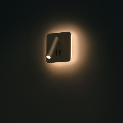 Maytoni C175-WL-01-6W-B - LED vægspot IOS LED/9W/230V sort