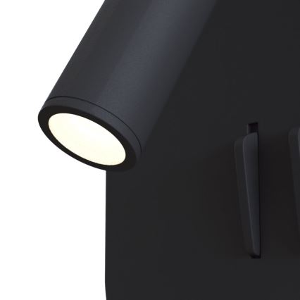 Maytoni C175-WL-01-6W-B - LED vægspot IOS LED/9W/230V sort