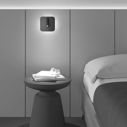 Maytoni C175-WL-01-6W-MG - LED vægspot IOS LED/9W/230V guldfarvet