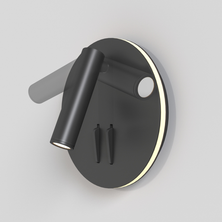 Maytoni C176-WL-01-6W-B - LED vægspot IOS LED/9W/230V sort