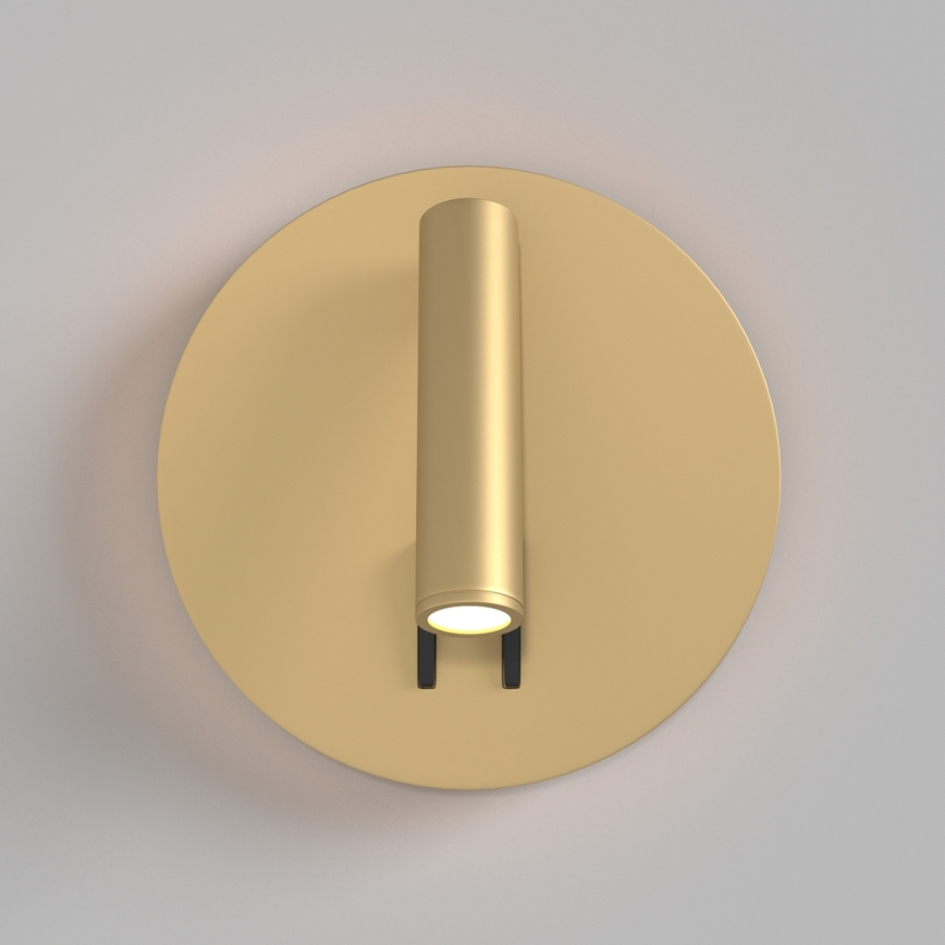Maytoni C176-WL-01-6W-MG - LED vægspot IOS LED/9W/230V guldfarvet