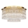 Maytoni DIA005CL-06G - Loftlampe DUNE 6xE14/60W/230V guldfarvet