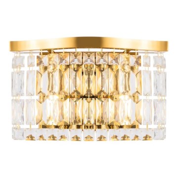 Maytoni DIA005WL-02G - Væglampe DUNE 2xE14/60W/230V guldfarvet