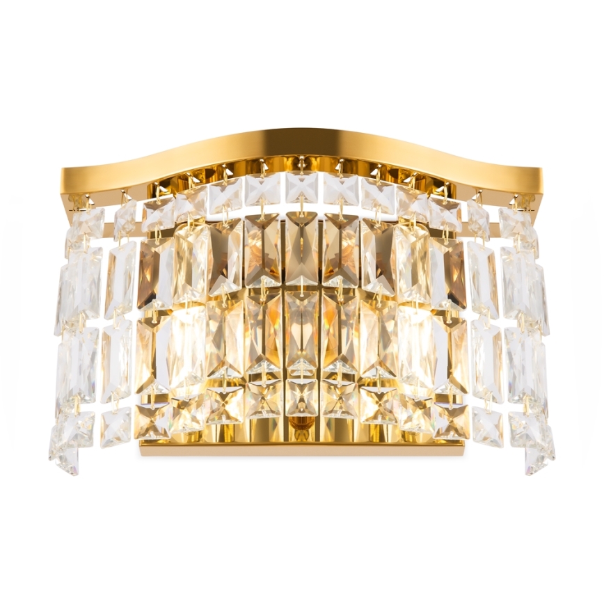 Maytoni DIA005WL-02G - Væglampe DUNE 2xE14/60W/230V guldfarvet