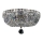 Maytoni DIA100-CL-03-N - Loftlampe BASFOR 3xE14/60W/230V mat krom