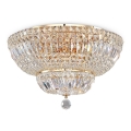 Maytoni DIA100-CL-12-G - Loftlampe BASFOR 12xE14/60W/230V guldfarvet