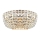 Maytoni DIA100-WL-02-G - Væglampe BASFOR 2xE14/60W/230V guldfarvet
