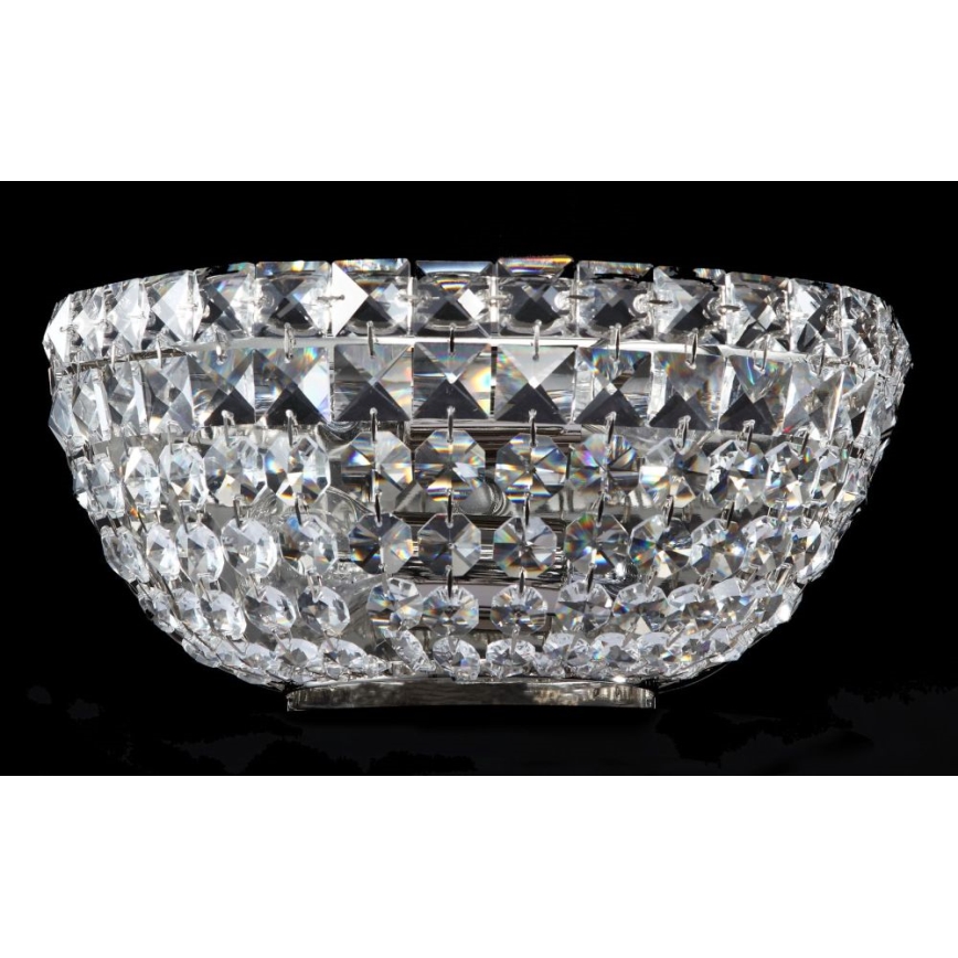 Maytoni DIA100-WL-02-N - Væglampe BASFOR 2xE14/60W/230V mat krom
