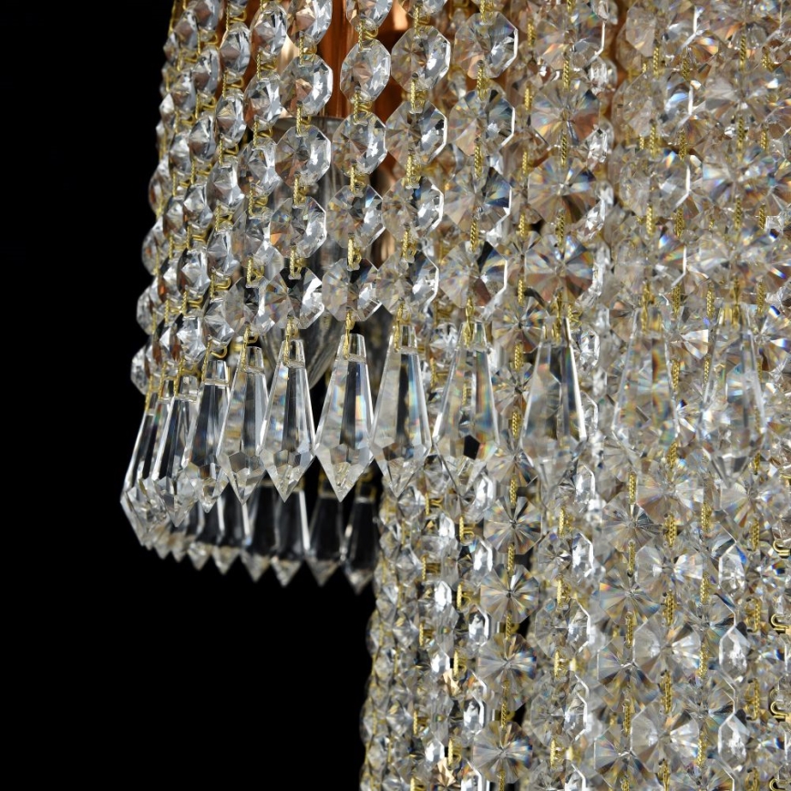 Maytoni DIA522-CL-12-G - Loftlampe CASCADE 12xE14/60W/230V