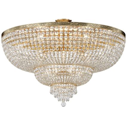 Maytoni DIA890-CL-18-G - Loftlampe PALACE 18xE27/60W/230V