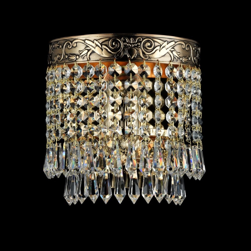 Maytoni DIA890-WL-01-G - Væglampe PALACE 1xE27/60W/230V
