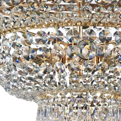 Maytoni DIA891-CL-14-G - Loftlampe PALACE 14xE27/60W/230V