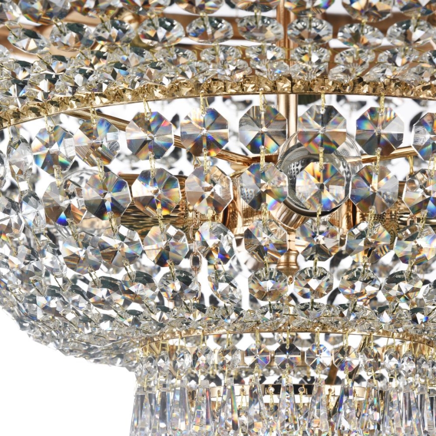 Maytoni DIA891-CL-14-G - Loftlampe PALACE 14xE27/60W/230V