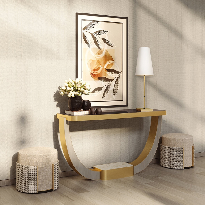Maytoni H001TL-01BS - Bordlampe ZARAGOZA 1xE14/40W/230V