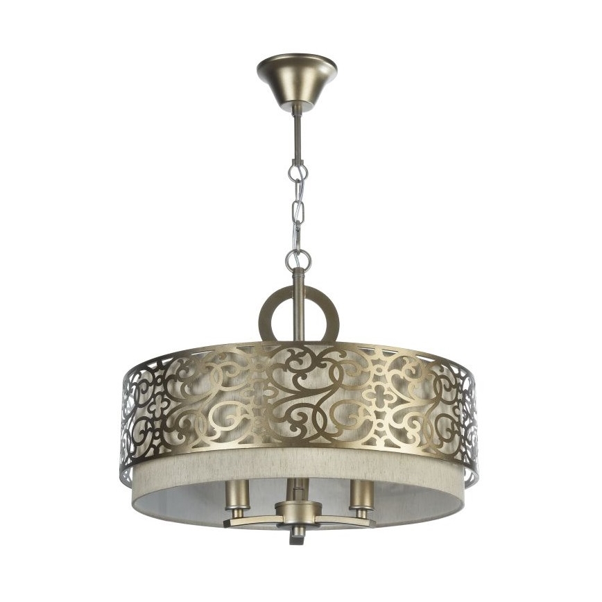 Maytoni H260-03-N - Pendel med kædeophæng VENERA 3xE14/40W/230V