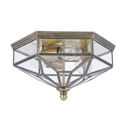 Maytoni H356-CL-03-BZ - Loftlampe ZEIL 3xE27/60W/230V