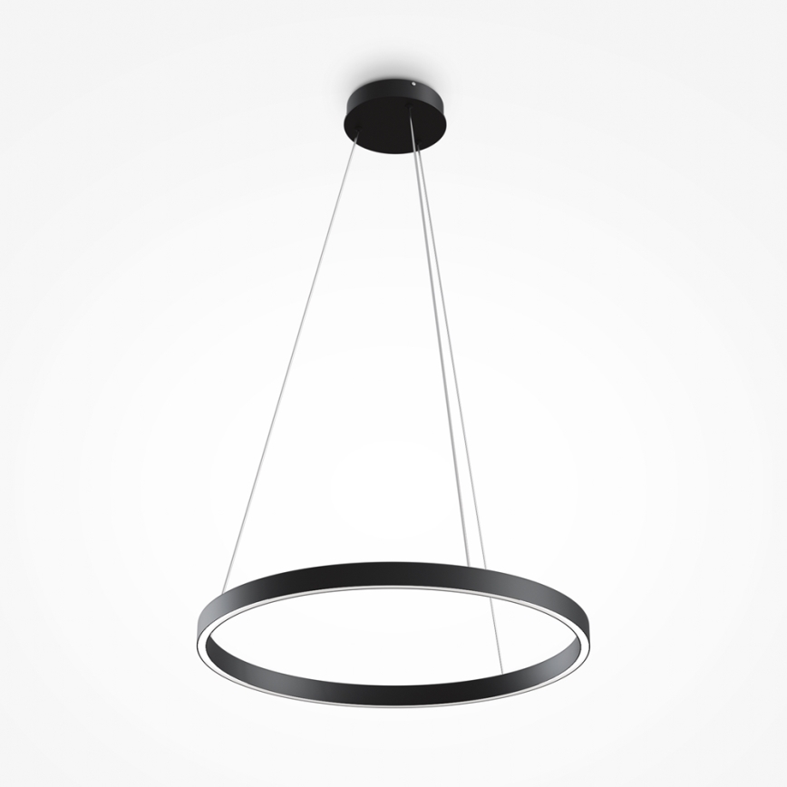 MOD058PL-L32B4K - LED pendel RIM LED/37W/230V 4000K diameter 60 cm sort