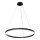 Maytoni MOD058PL-L42B3K - LED pendel RIM LED/51W/230V 3000K diameter 80 cm sort