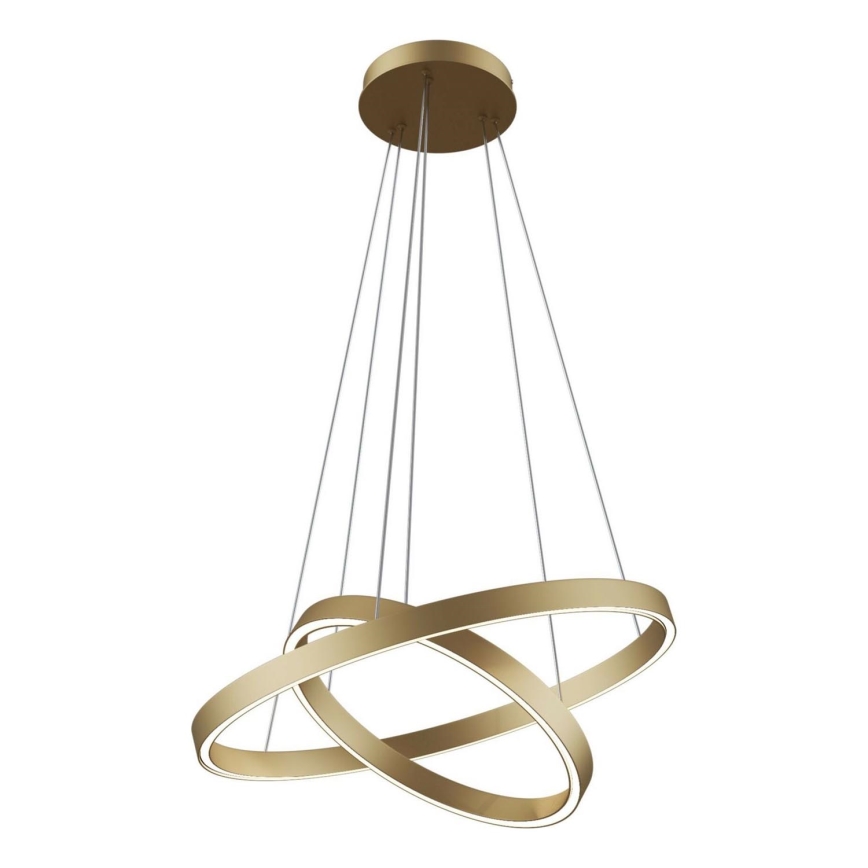 Maytoni MOD058PL-L55BS3K - LED pendel RIM LED/61W/230V 3000K diameter 60 cm guldfarvet