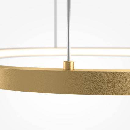 Maytoni MOD072PL-L28BS3K1 - LED pendel GLINT LED/24W/230V guldfarvet diameter 60 cm